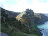 Very flat, easy path along the cliff from Lynton to the Valley of Rocks