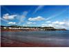 Sunny day on the beach at Teignmouth