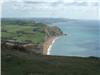 From Golden Cap looking east